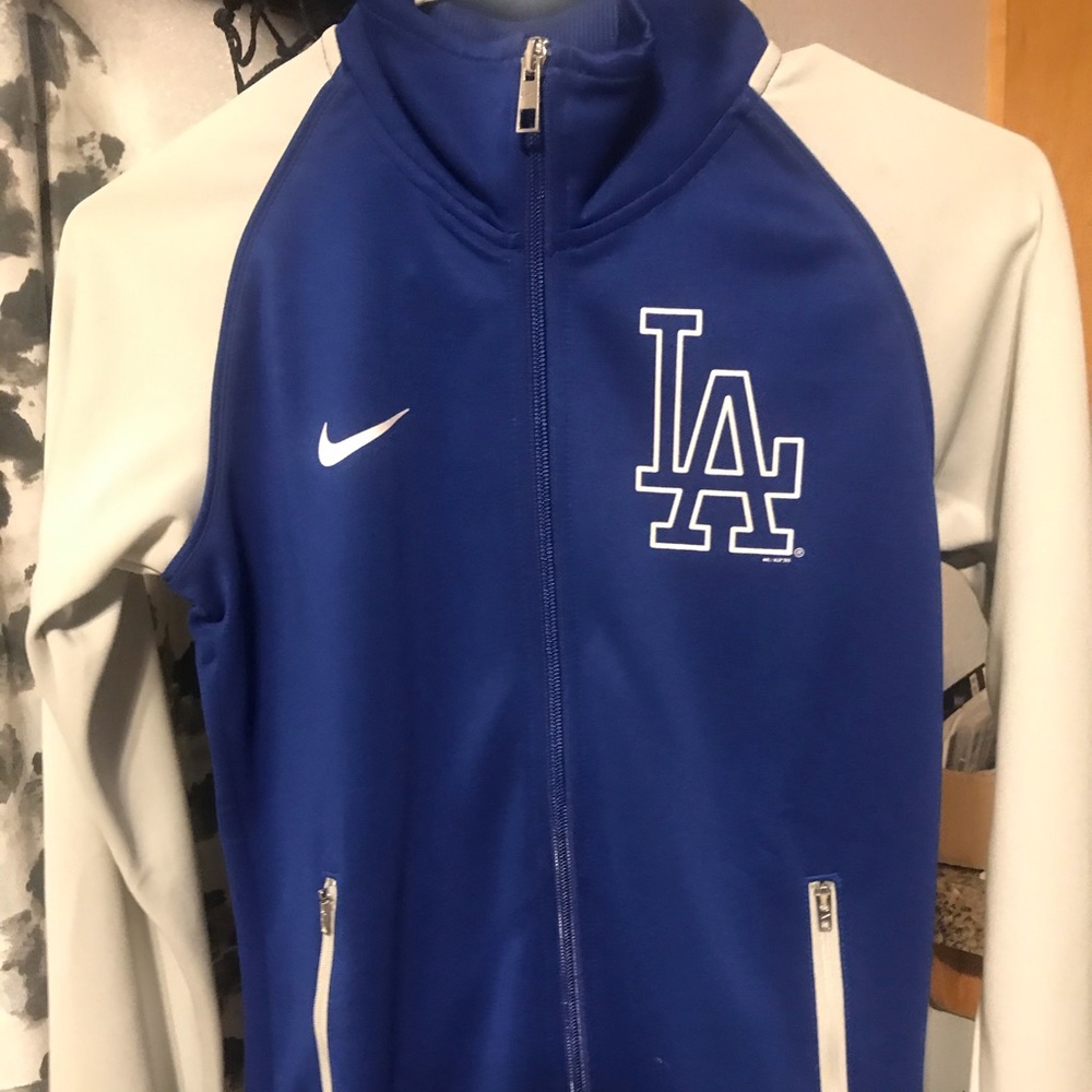 Nike Los Angeles dodgers track jacket